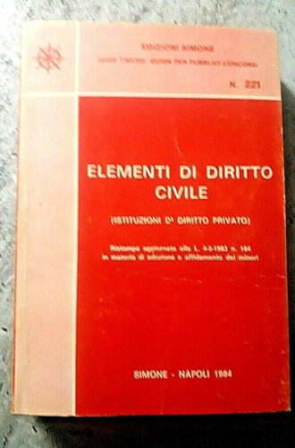 Elementi diritto civile - di,