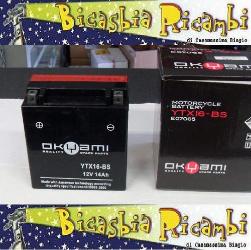 2661 batteria ytx16 - -,