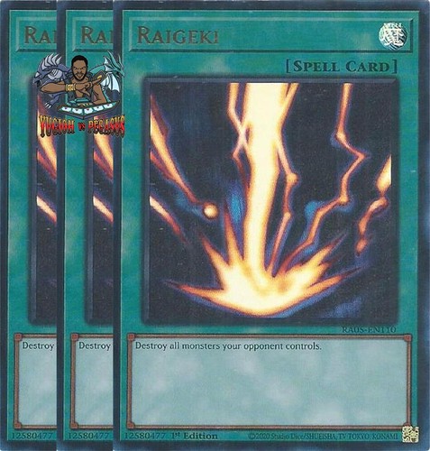 Yugioh raigeki ra05 en110 - yugioh,