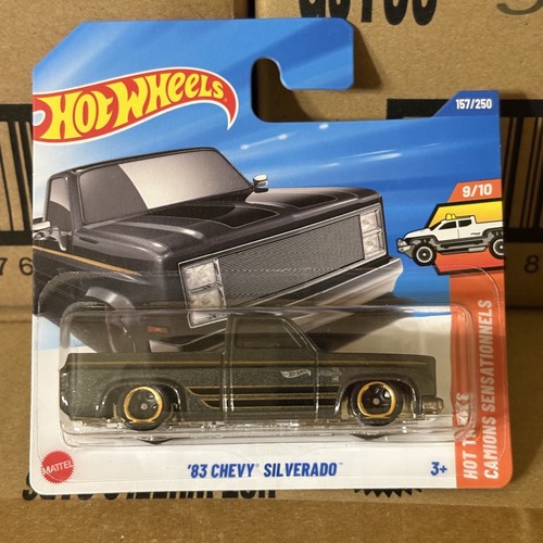 Hot wheels chevy silverado - wheels, '83