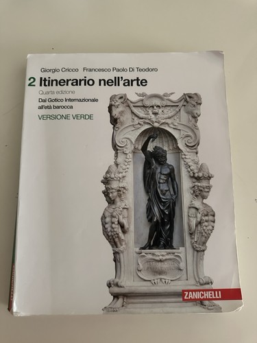 Libro itinerario nell arte - libro,