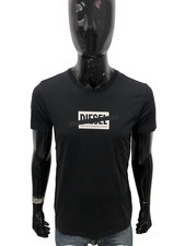 Diesel T-Shirt Uomo Nera Logo