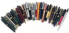 PENNE STILOGRAFICHE E SFERA LOTTO MISTO 33 PEZZI VARIE MARCHE E TIPOLOGIE