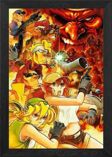 Poster metal slug vii - metal,