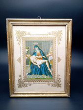 STAMPA ANTICA NOSTRA SIGNORA SANTUARIO DI RHO MILANO CROMOLITOGRAFIA III° CENTEN