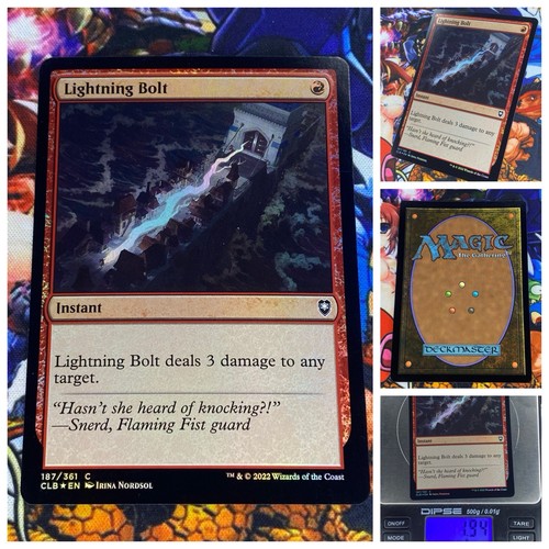 Mtg lightning bolt - lightning, 🇬🇧