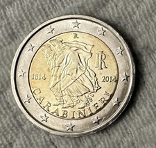 MONETA RARA 2 EURO CARABINIERI