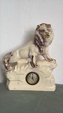 LEONE OROLOGIO IN CERAMICA DA