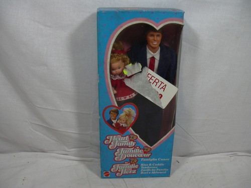 Barbie mattel heart family - barbie,