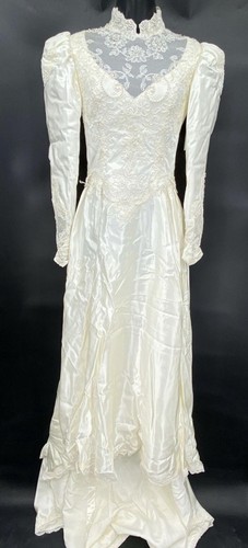 Abito sposa vintage raso - sposa,