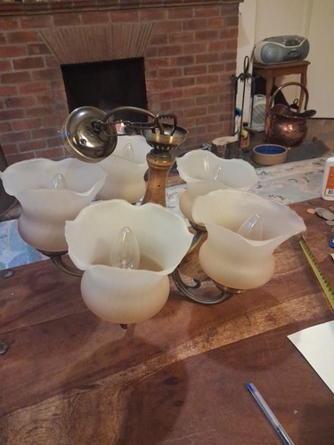 Lampadario bracci luci - lampadario,