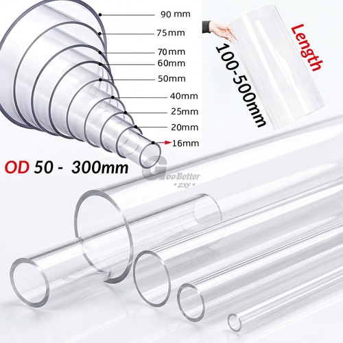 Tubo perspex plastica - in,