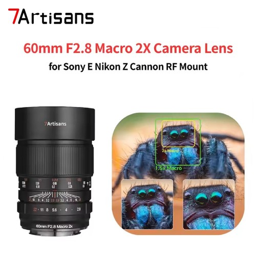 7artisans 8 macro 2x - 60, f2.8