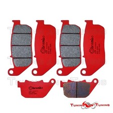 Pastiglie Freno BREMBO Ant +Post PER HARLEY XL 1200 R SPORTSTER ROADSTER 04>2009