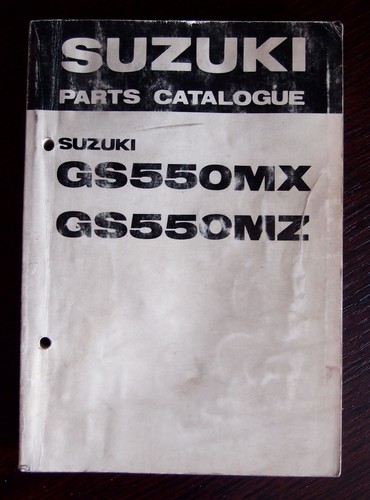 Suzuki gs550mx gs550mz 1981 - suzuki,