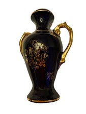 LIMOGES FRANCE VASE COBALT