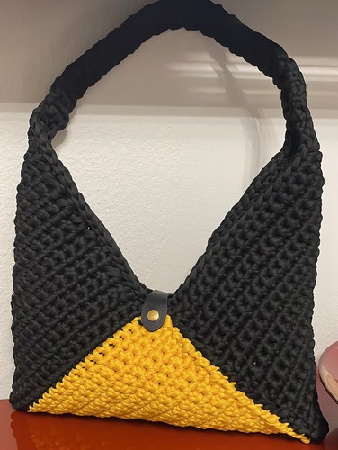 Borsa fatta mano uncinetto - borsa,