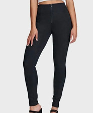 Freddy WR.UP donna WRUP moda vita alta lunghezza intera nero taglia M nuovo con etichetta