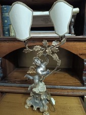 LAMPADA CANDELIERE IN LEGNO E