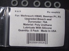 5 Breech / Barrel Seals for