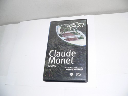 Claude monet vhs video painter - claude,
