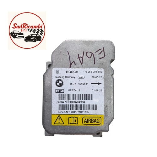 0285001682 centralina airbag - 0285001682,
