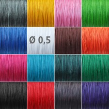 Cordoncino Ø 0,5 mm/100 metri