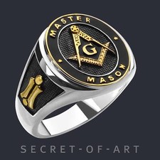 Anello Massonico Argento 925