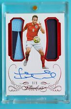 2015-16 Panini Calcio Perfetto Doppio Patch Frank Lampard Auto 8/9 Numero Maglia!