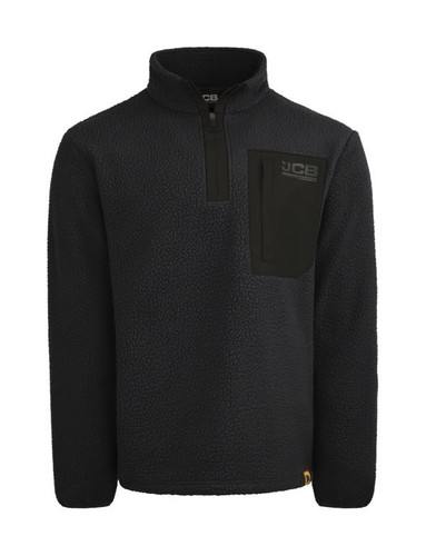 Felpa jcb borg uomo - uomo, nera