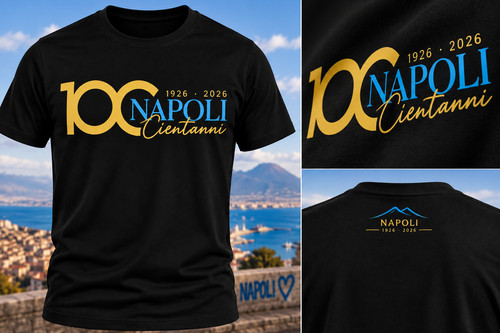 Shirt napoli centenario - t-shirt,
