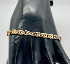 BRACCIALE UOMO IN ORO GIALLO E