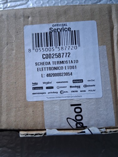 C00258772 scheda elettronica - scheda,