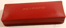 REYMOND-SCATOLA PER OROLOGIO-VINTAGE-NUOVA-FONDO DI MAGAZZINO-RARE WATCH BOX