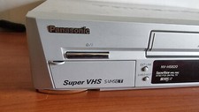 VIDEOREGISTRATORE SVHS VCR LETTORE PANASONIC NVHS820 NON FUNZIONA PEZZI RICAMBIO