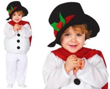 Costume natalizio pupazzo di