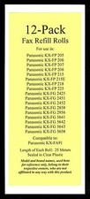 12 KX-FA91 Fax Film Refills