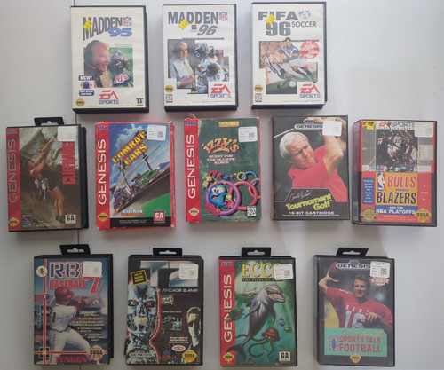 Lotto giochi sega - giochi, genesis