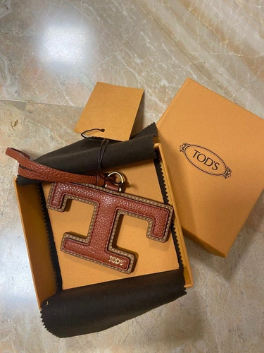 Charm pelle tod marrone - charm, in