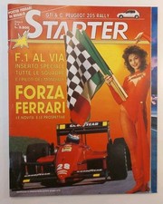 STARTER n.8/1988 - GTI & C: PEUGEOT 205 RALLY / FORZA FERRARI / PIANETA TERRA