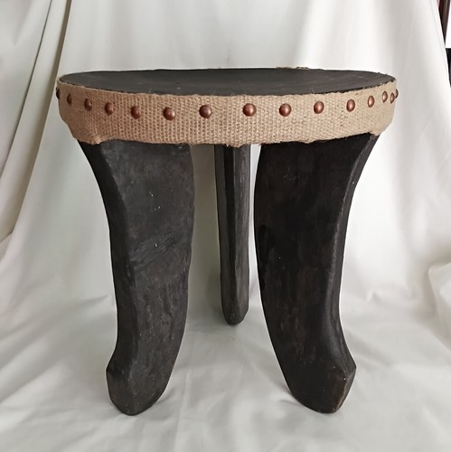 Sgabello africano legno - sgabello, in