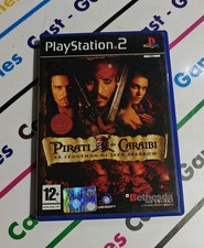 PS2 PIRATI DEI CARAIBI JACK SPARROW PLAYSTATION 2 ITALIANO DISCO COME NUOVO