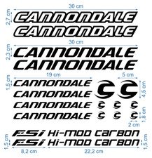 Cannondale Adesivo Set Bici Autocollant Adesivo Adesivi