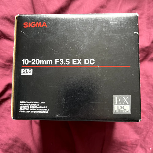 Sigma 20mm ex dc - ex, pour