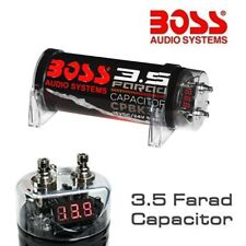 CONDENSATORE BOSS AUDIO CPBK3.5 3,5 FARAD X IMPIANTI 3500 RMS CAPACITOR 3 4 5