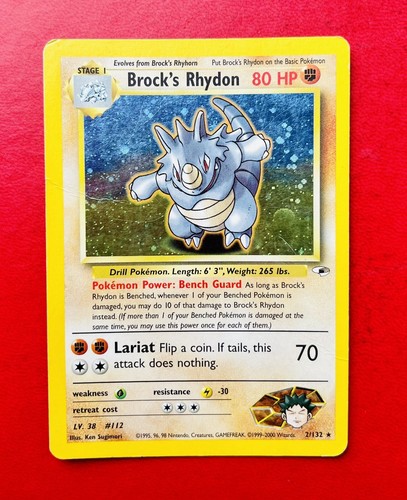 Lotto carte pokemon brock - lotto,