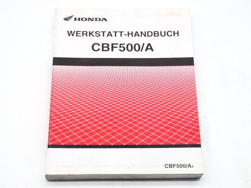 Honda cbf500a manuale officina - manuale,