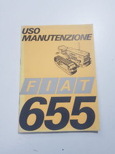 USO MANUTENZIONE FIAT TRATTORE 655 OPERATOR'S MANUAL TRACTORS ORIGINAL ED ITA 68