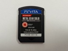 METAL GEAR SOLID HD COLLECTION SONY PLAYSTATION VITA (PSVITA) EURO (CARTRIDGE ON