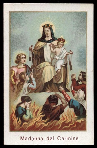 Antico santino cromo holy card - santino,